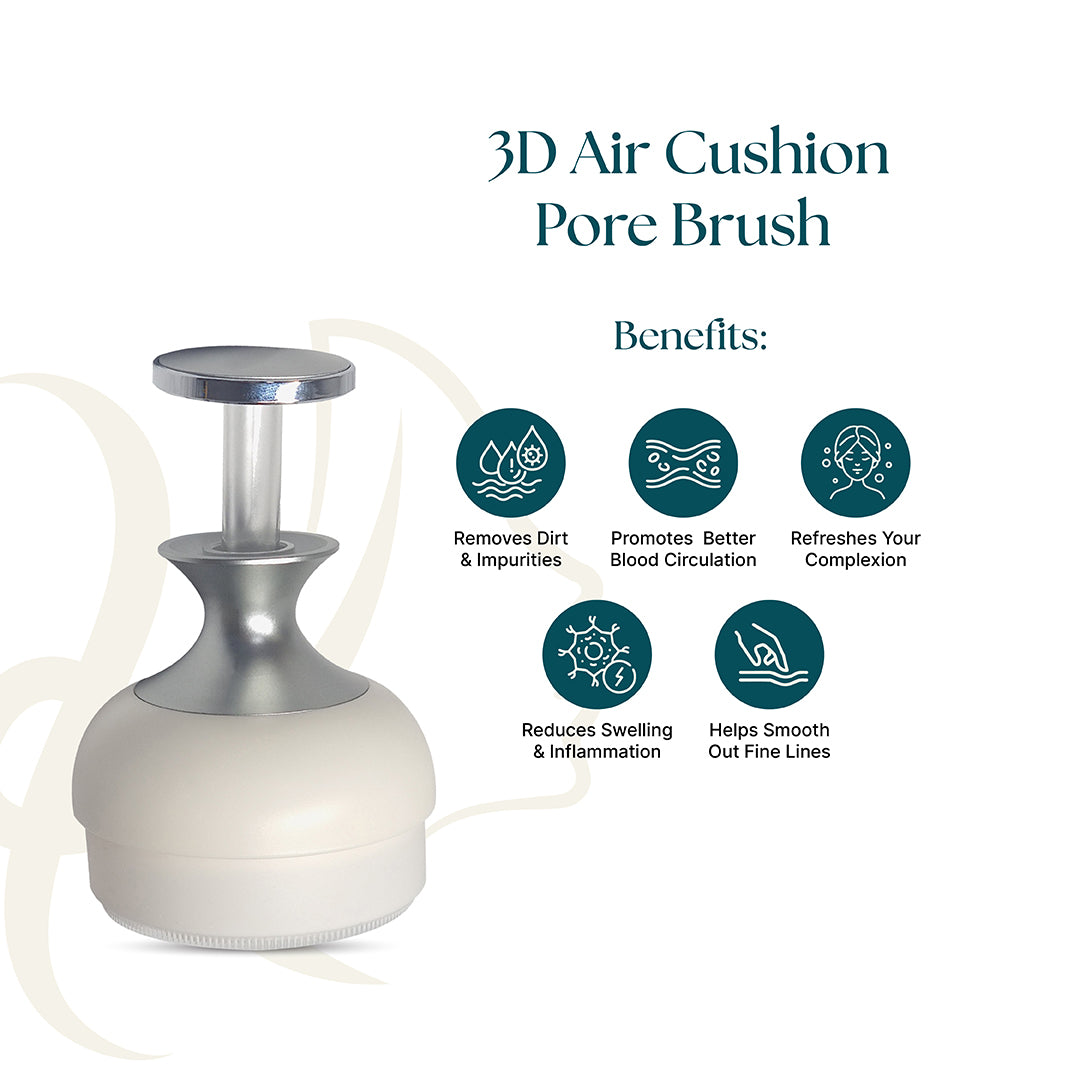 3D AIR CUSHION PORE BRUSH