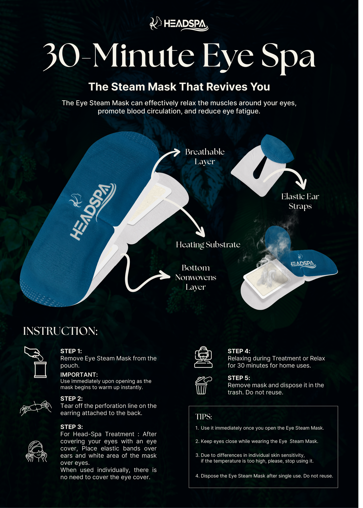STEAM EYE MASK
