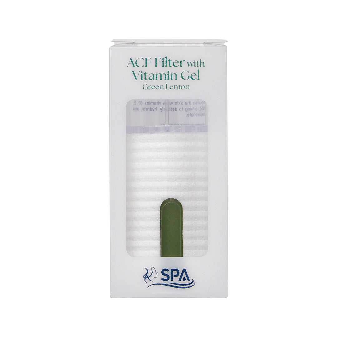 ACF FIBER FILTER WITH VITAMIN GEL AND SPARKLING TABLET HOLDER