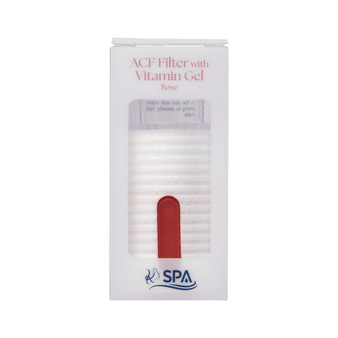 ACF FIBER FILTER WITH VITAMIN GEL AND SPARKLING TABLET HOLDER