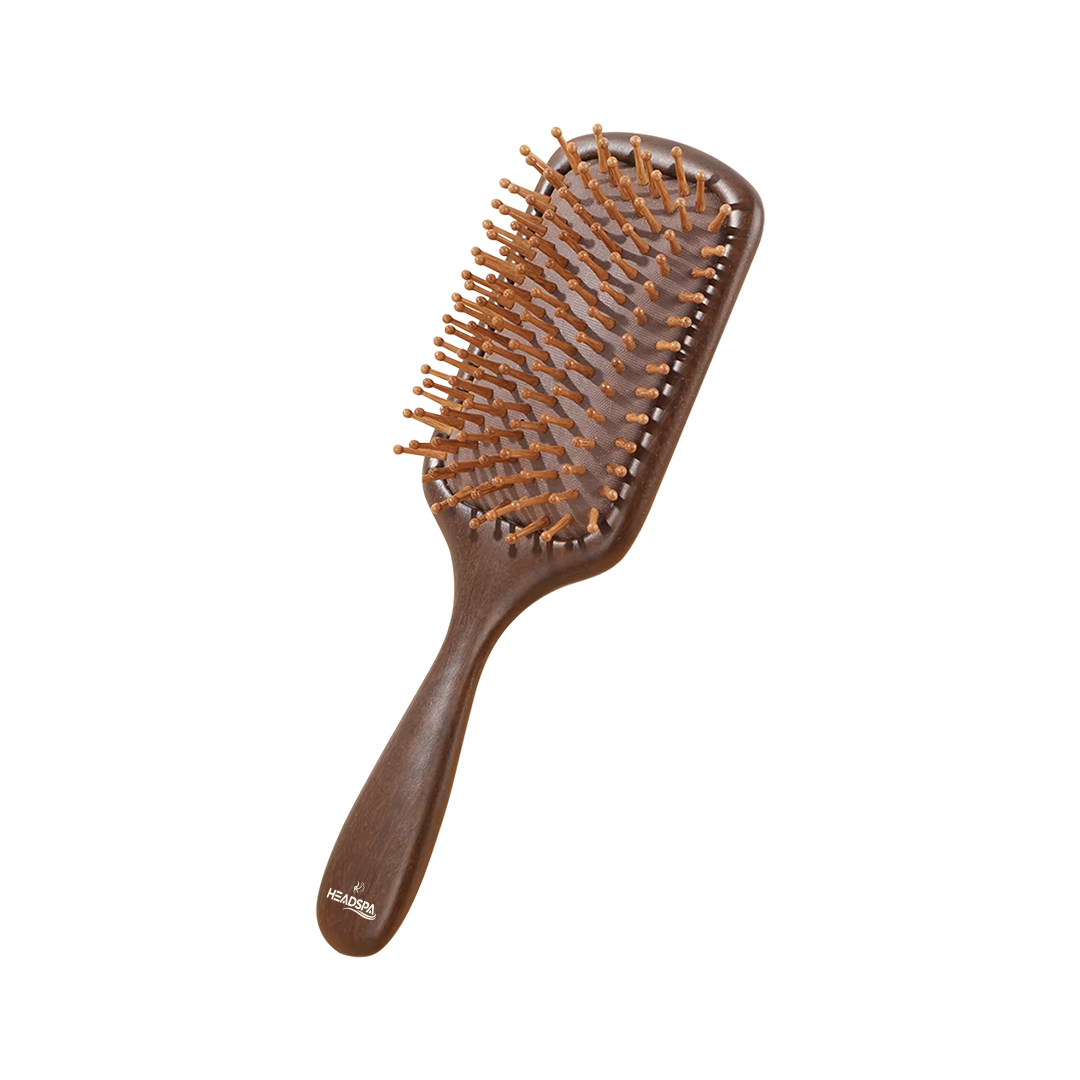 LUXE GLOW (Red Sandalwood Paddle Brush)