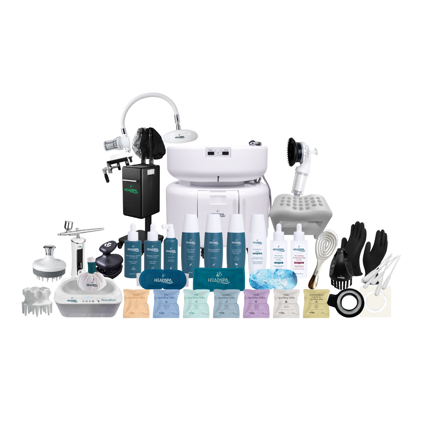 PREMIUM KIT WITH TRI-FLOW PORTABLE SHAMPOO BOWL