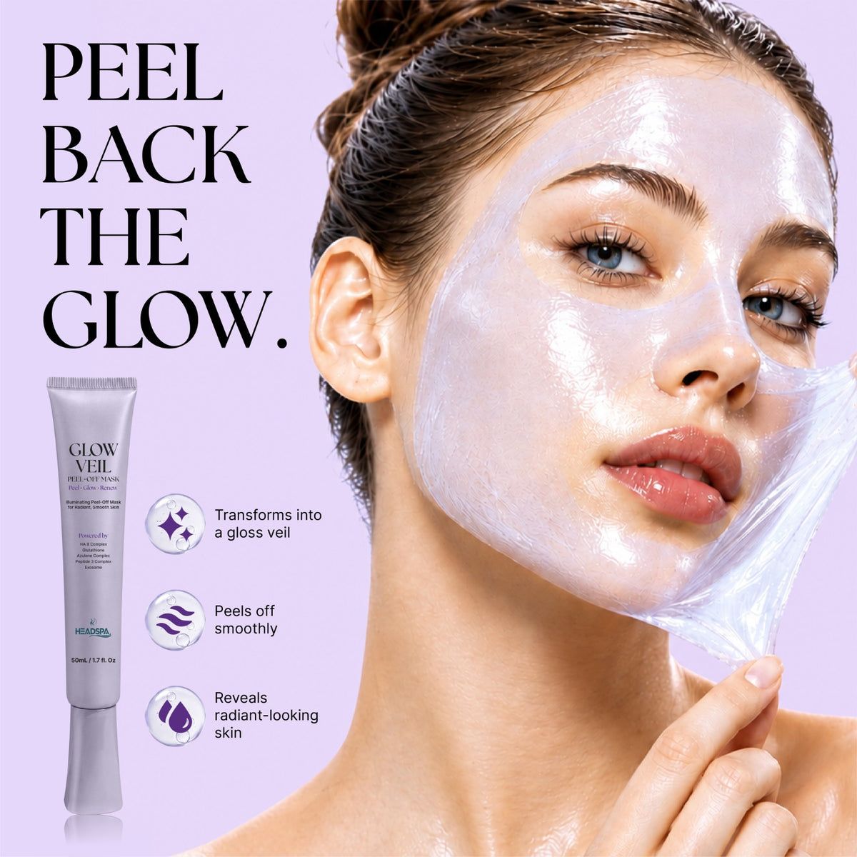 GLOW VEIL Peel Off Mask