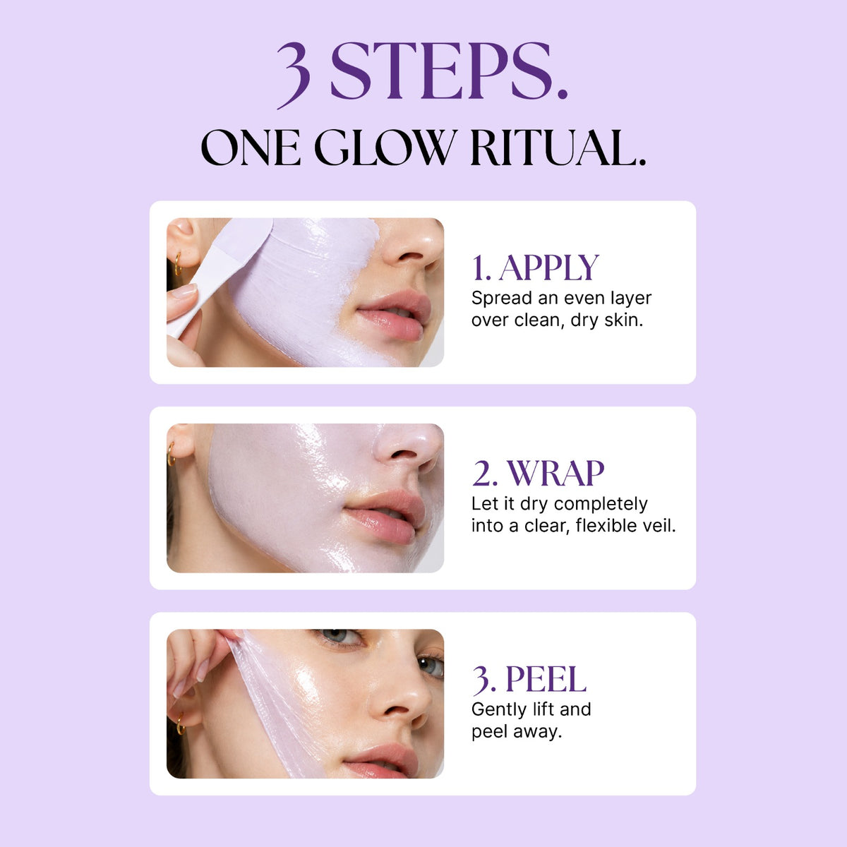GLOW VEIL Peel Off Mask