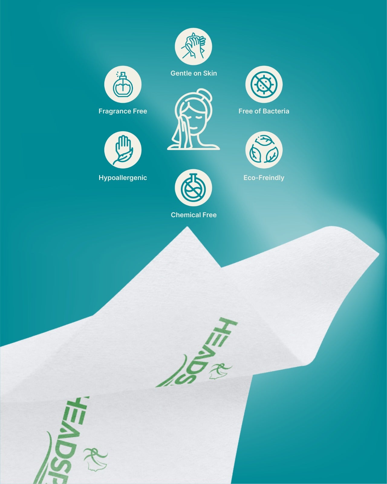 100% Botanical, Biodegradable Towels (25-Piece Bundle)