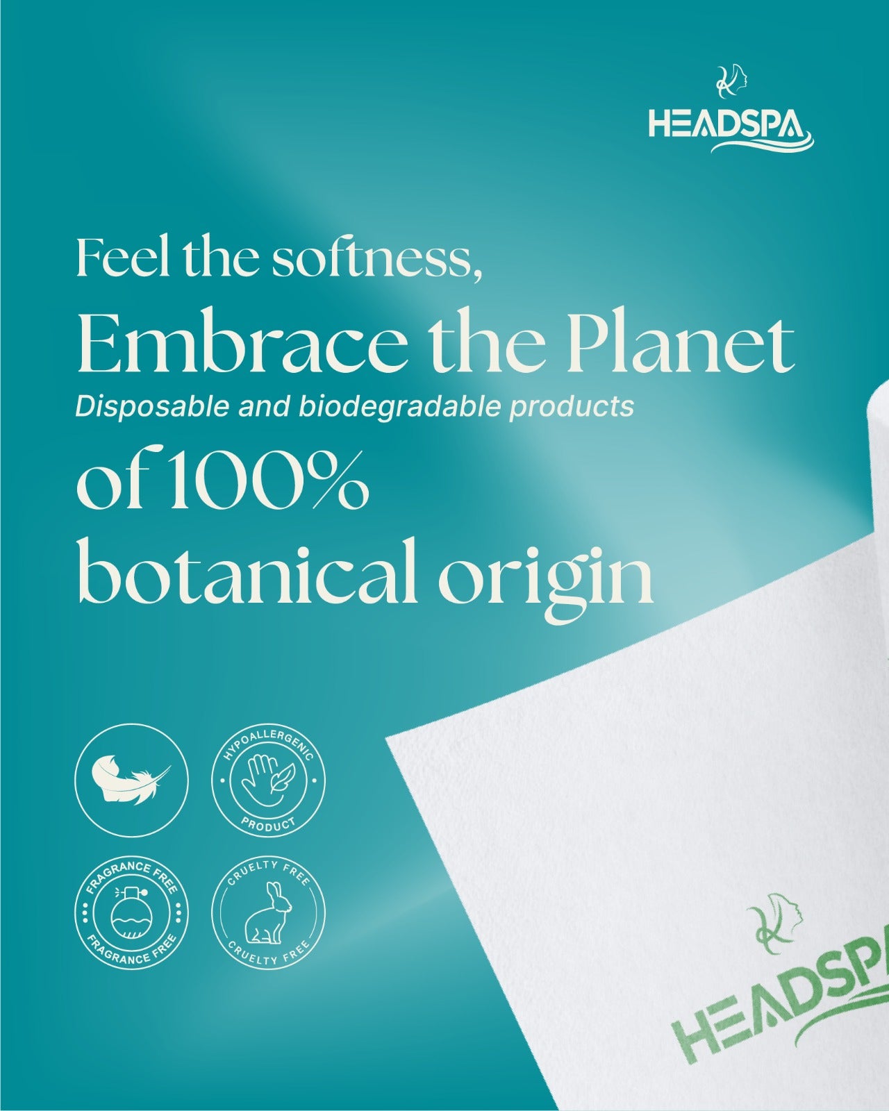 100% Botanical, Biodegradable Towels (25-Piece Bundle)