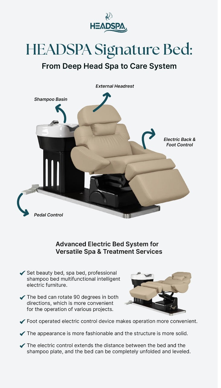 HEADSPA Signature Bed